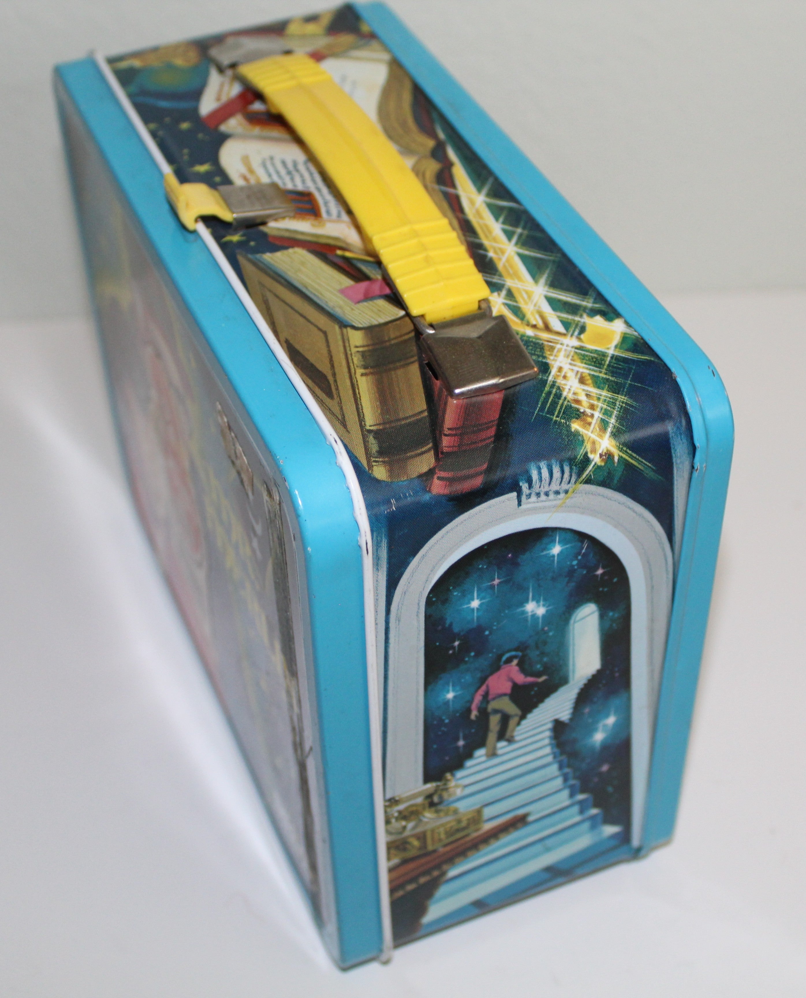 Mr. Merlin Metal Lunchbox Thermos 1981