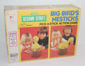 Sesame Street Big Birds Nesticks Game 1977 Milton Bradley Nest Sticks