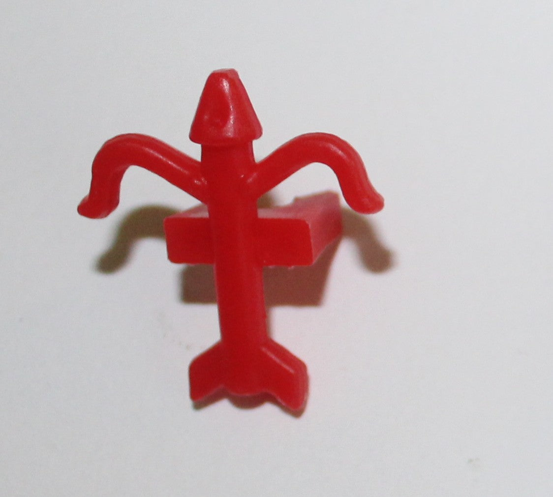 Dino Riders Rulon Series 1 Red Crossbow Weapon Tyco 1987