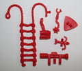 Dino Riders Rulon Series 1 Red Weapon Set Tyco 1987