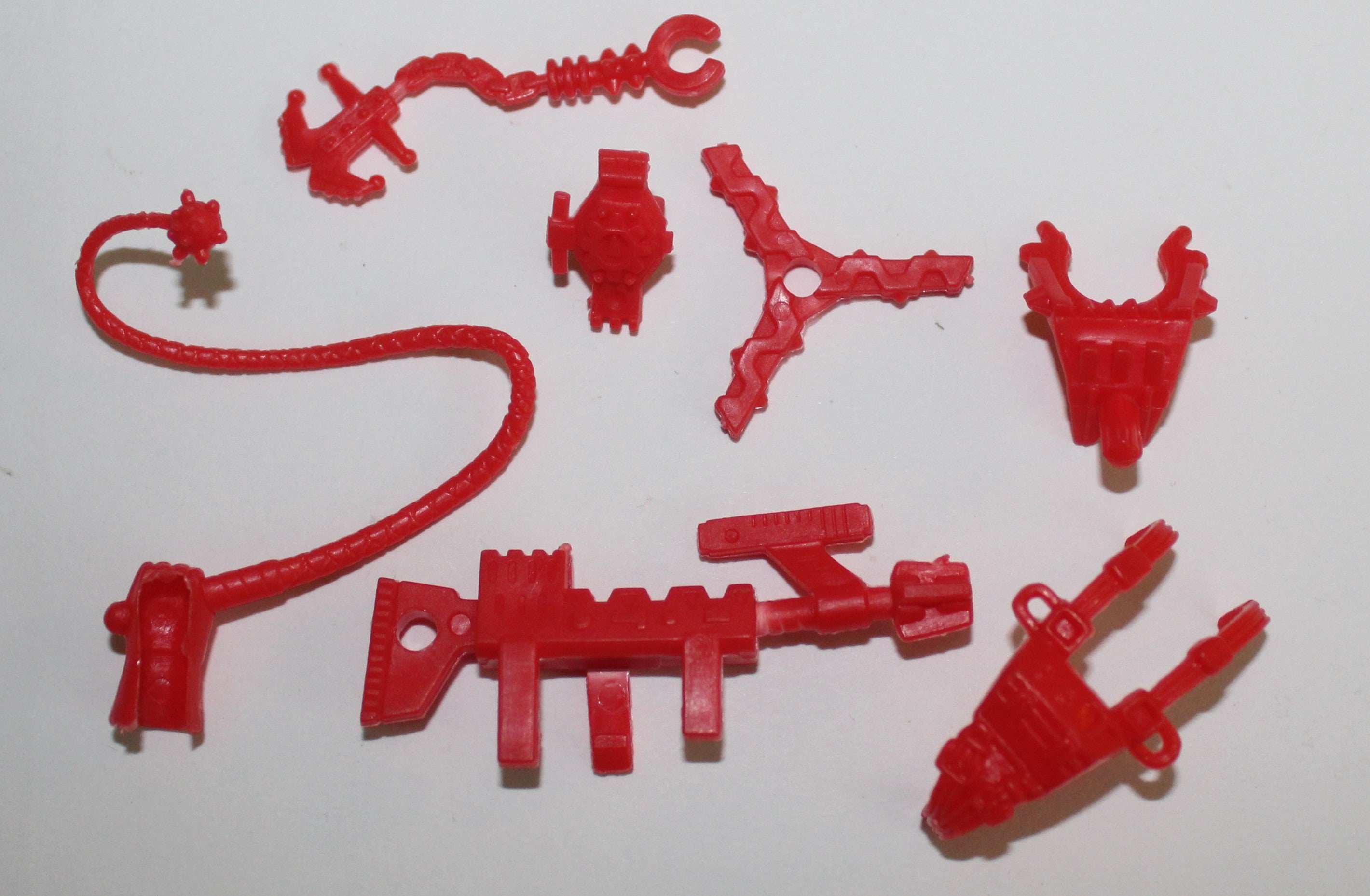 Dino Riders Rulon Series 2 Red Weapon Set Kentrosaurus Tyco 1989