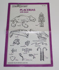 Dino Riders Placerias Instruction Sheet Tyco 1988
