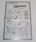 Dino Riders Pterandon Instruction Sheet Tyco 1987