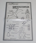 Dino Riders Quetzalcoatlus Instruction Sheet Tyco 1987