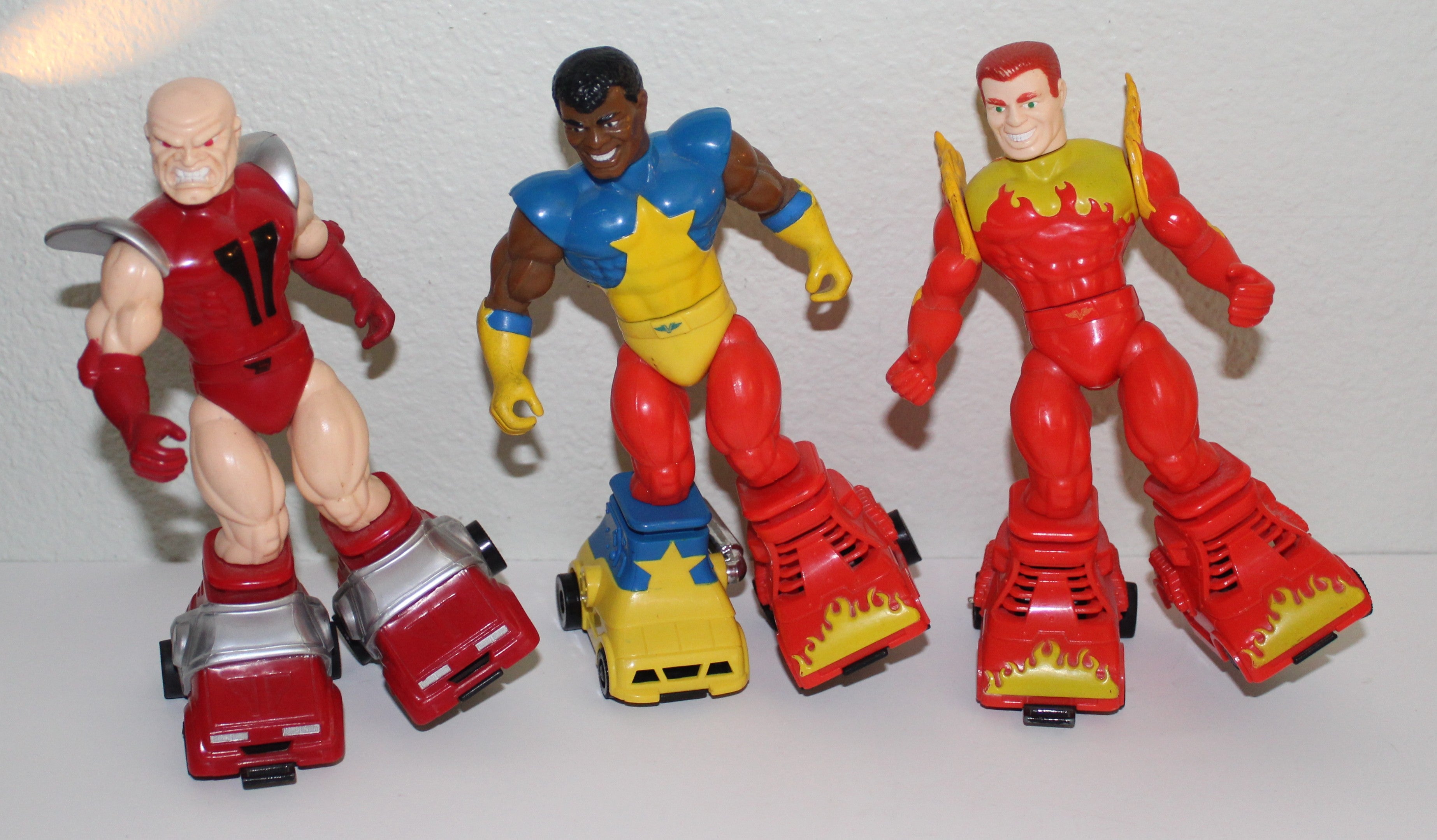 Rocket Rollers Lot of 3 Tyco 1987 MOTU KO