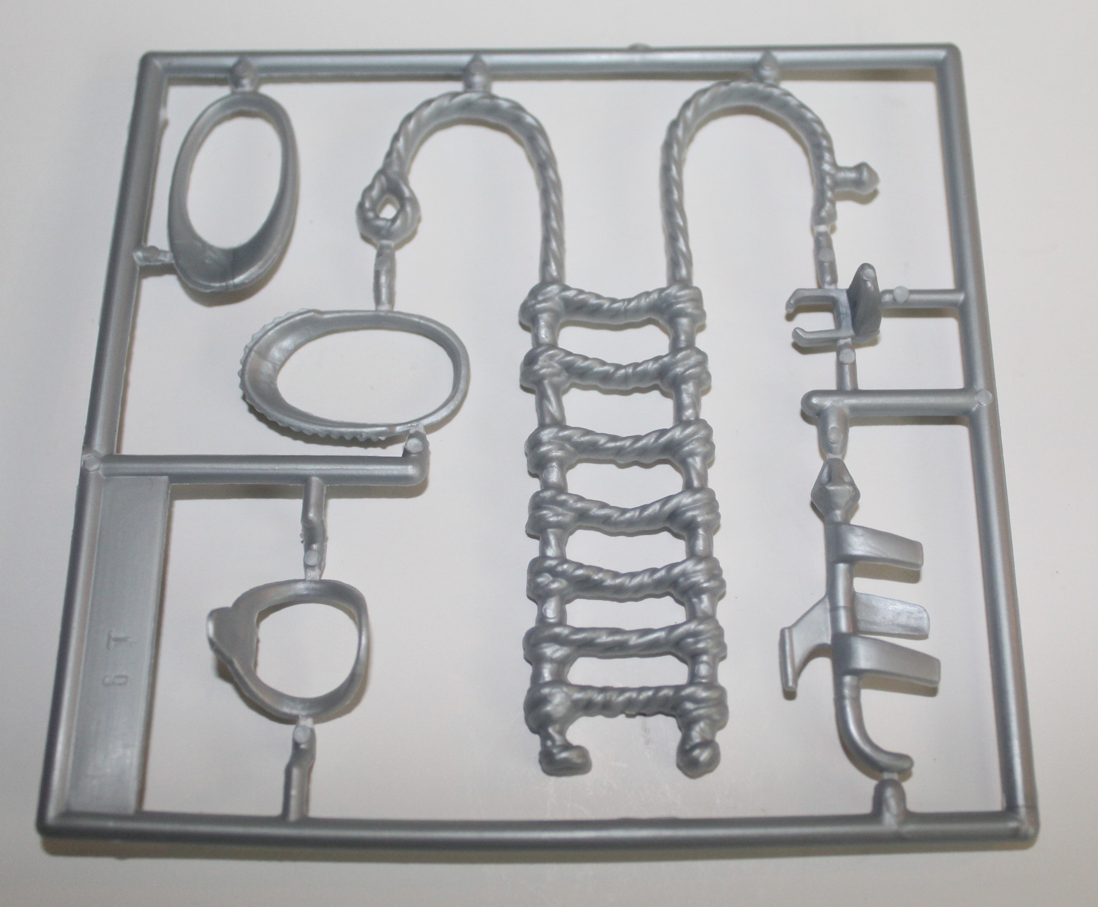 Dino Riders Valorian Series 1 Silver Accessory Parts Tyco 1987