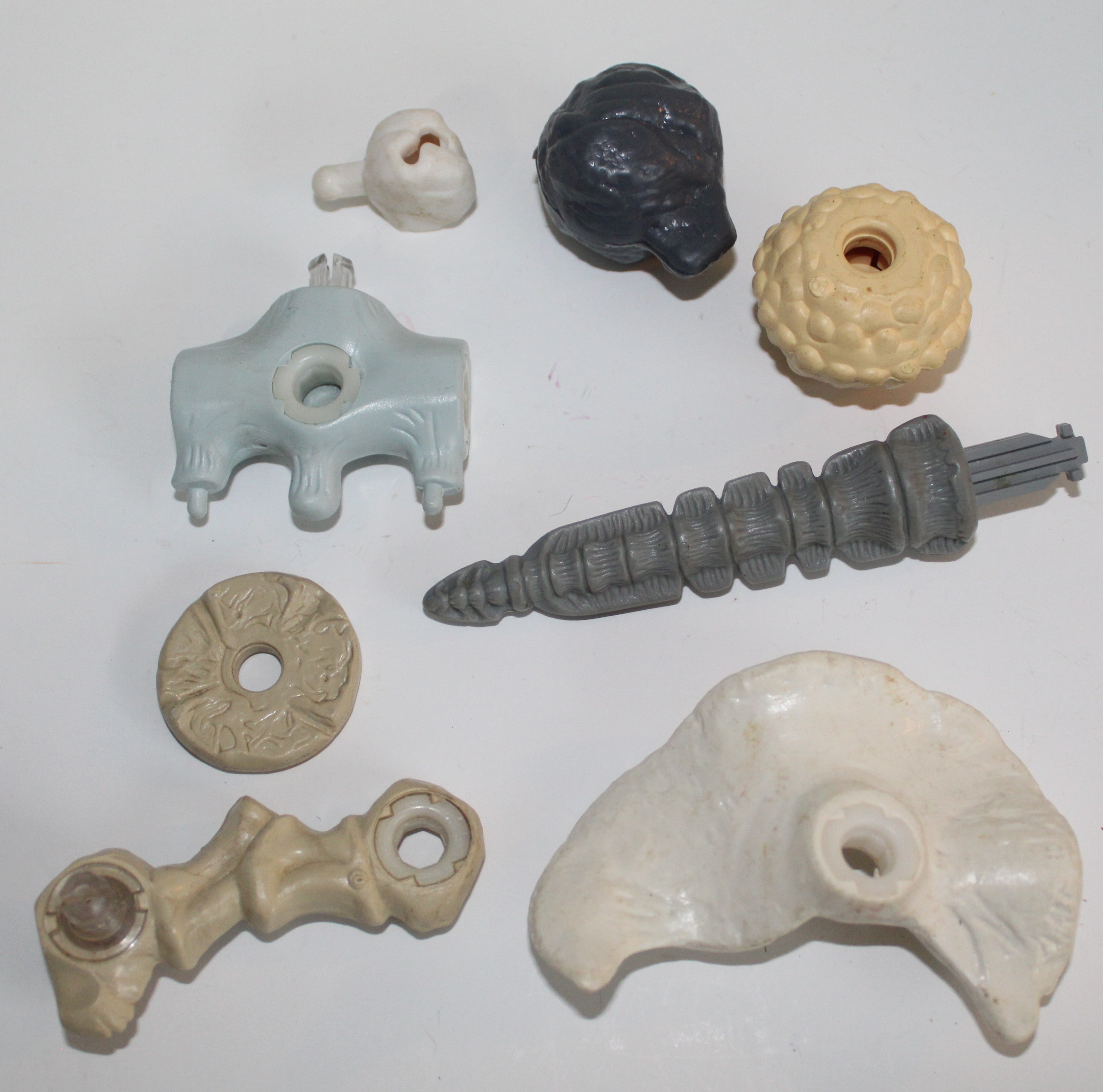 Bone Age Dinosaur Parts Lot Kenner 1988