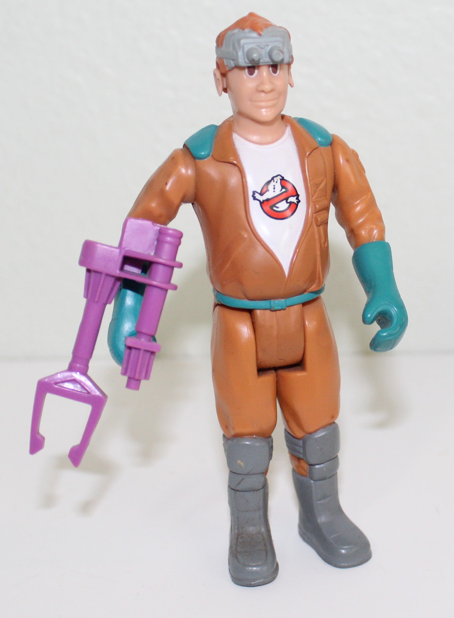 Real Ghostbusters Fright Features Ray Stantz With Accessory Kenner 1986