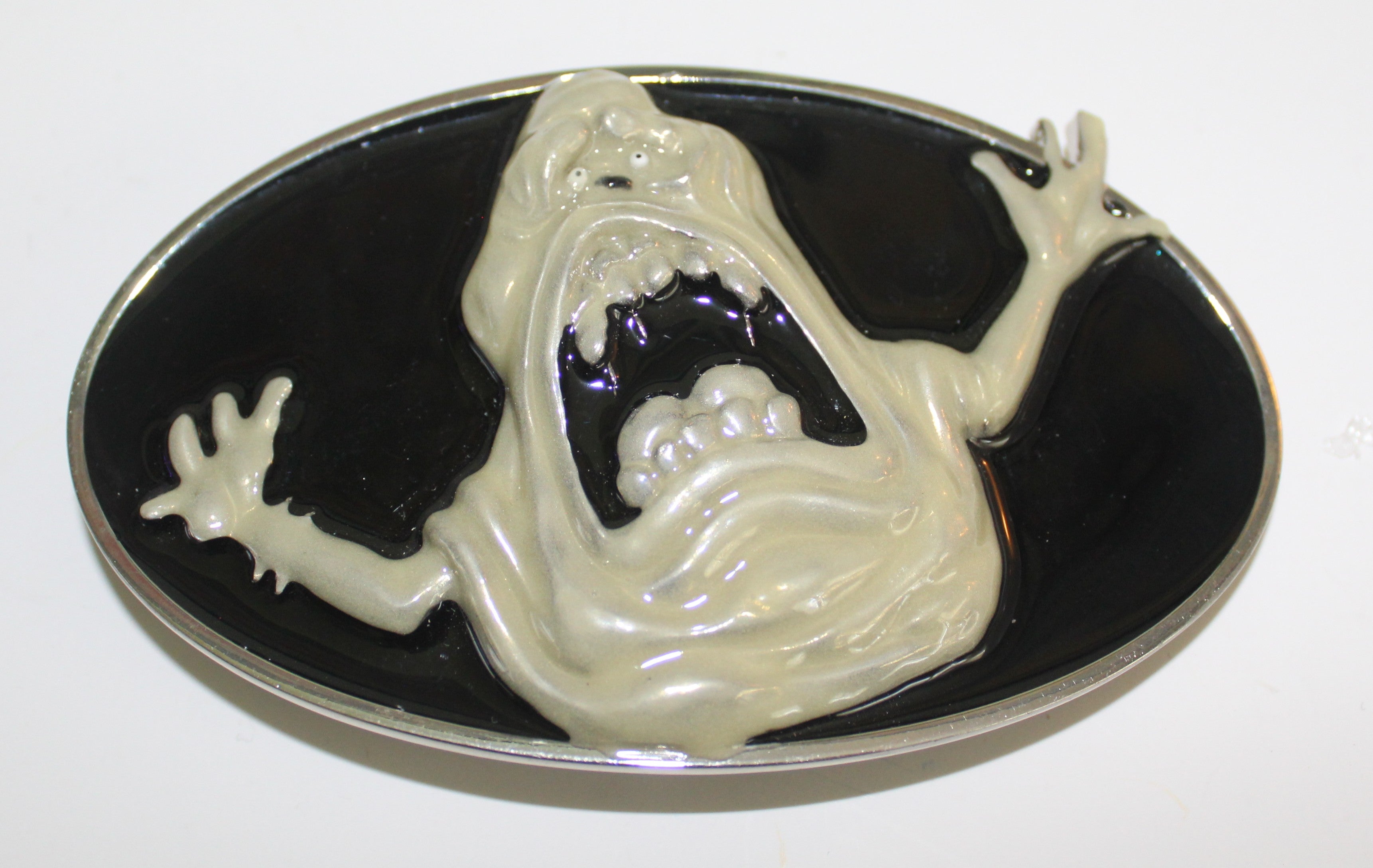 Ghostbusters Slimer Glow in the Dark Belt Buckle 2010 Licensed