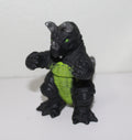 Super Dino Monsters Sofubi Vinyl Black Figure Kaiju Vintage 90s